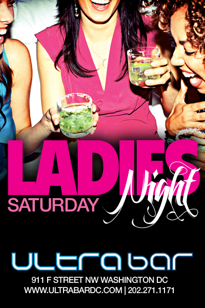 Saturday, Ladies' Night at Ultrabar 18+