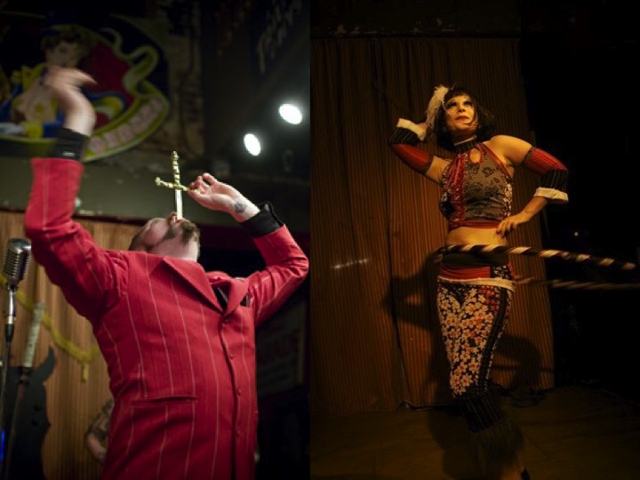 Performers at Red Palace