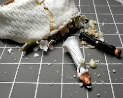 Destroyed Wedding Cake