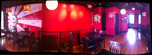 The upstairs of H Street's Sticky Rice