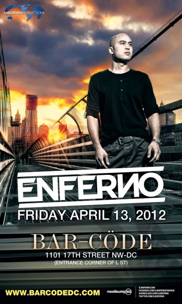 dj enferno washington dc barcode