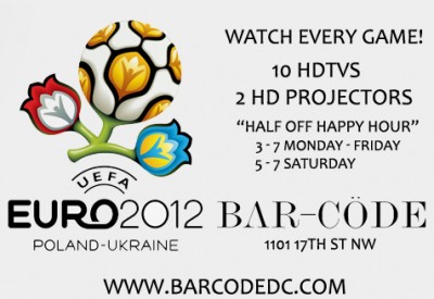 places to watch euro 2012 washington dc