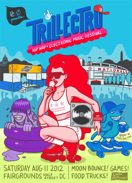 trillectro festival DC washington DC summer festivals