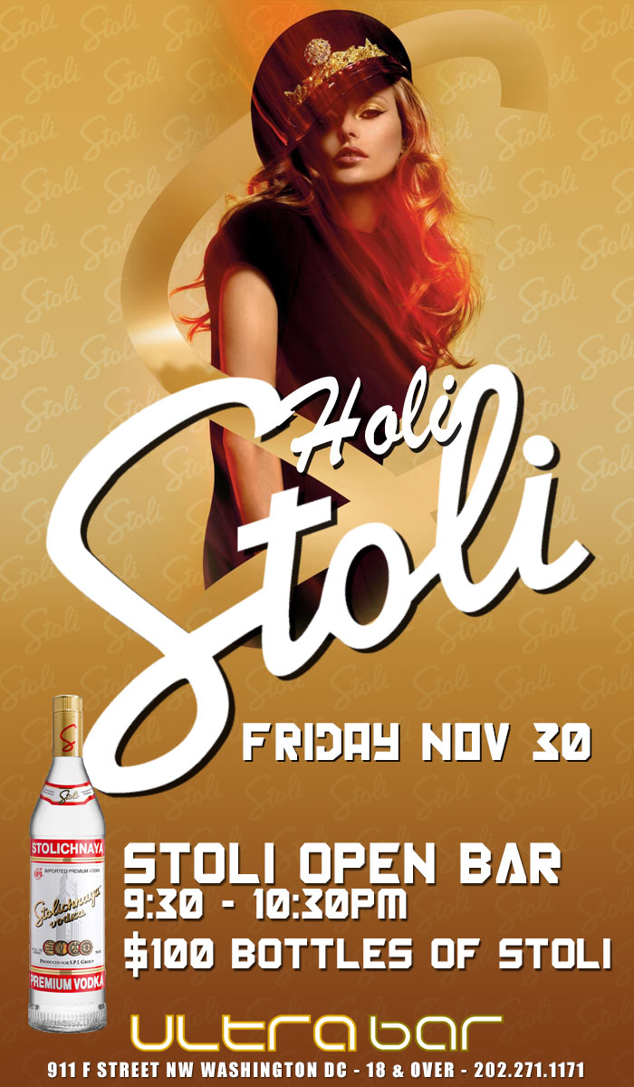 stoli vodka bar special ultrabar vodka bars washington dc