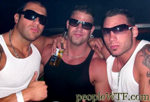 guidos in beaters at the club