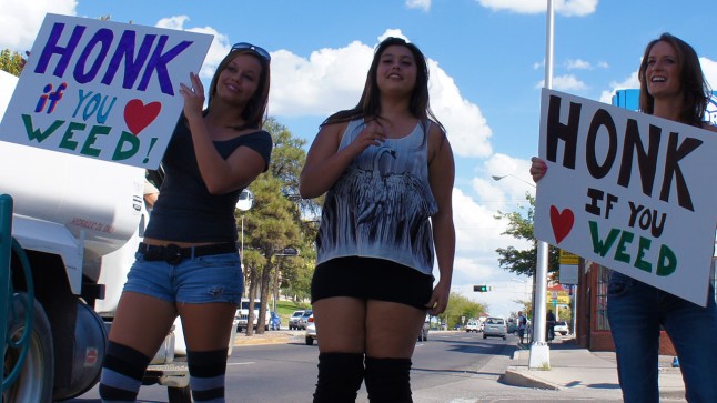 honk if you love weed