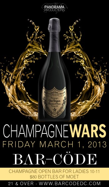 Champagne Wars at Barcode