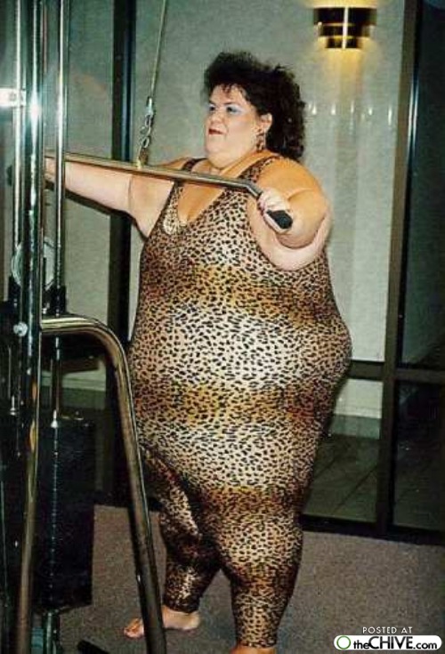 fat chicks in unitards