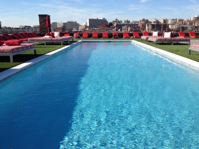 rooftop pool