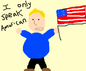 I only speak english